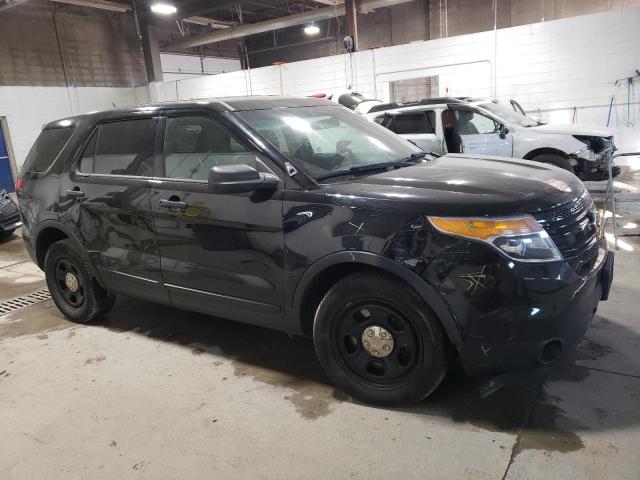 1FM5K8AR5FGB61676 - 2015 FORD EXPLORER POLICE INTERCEPTOR შავი ფოტო 4