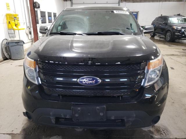 1FM5K8AR5FGB61676 - 2015 FORD EXPLORER POLICE INTERCEPTOR შავი ფოტო 5