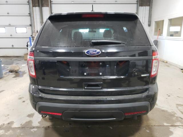 1FM5K8AR5FGB61676 - 2015 FORD EXPLORER POLICE INTERCEPTOR შავი ფოტო 6