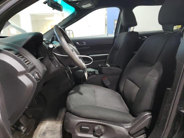 1FM5K8AR5FGB61676 - 2015 FORD EXPLORER POLICE INTERCEPTOR შავი ფოტო 7