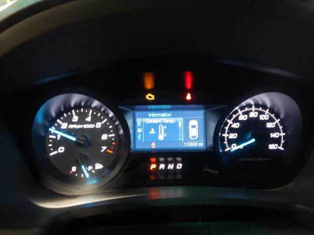 1FM5K8AR5FGB61676 - 2015 FORD EXPLORER POLICE INTERCEPTOR შავი ფოტო 9