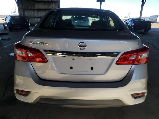 3N1AB7AP9JY329454 - 2018 NISSAN SENTRA S SILVER photo 6