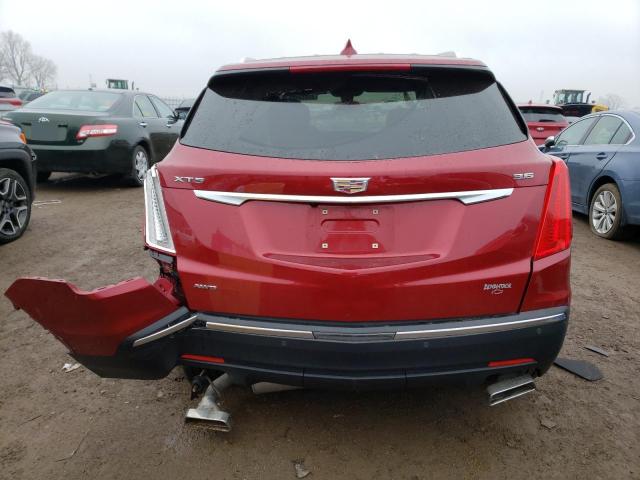 1GYKNDRS6KZ150905 - 2019 CADILLAC XT5 LUXURY RED photo 6