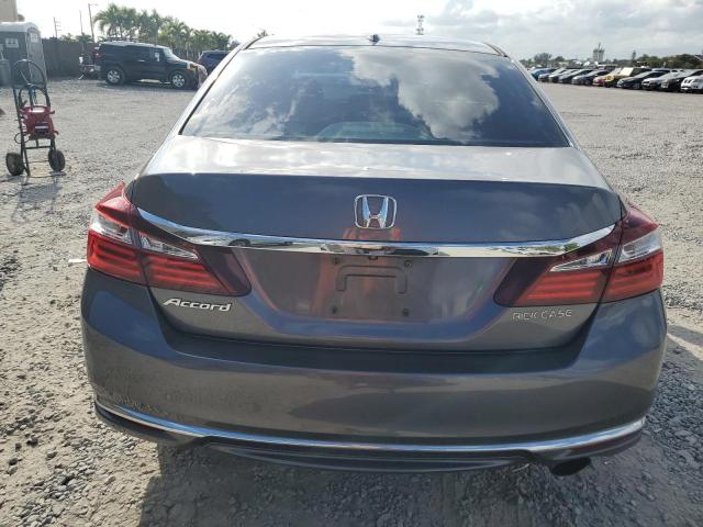 1HGCR2F88GA173508 - 2016 HONDA ACCORD EXL GRAY photo 6