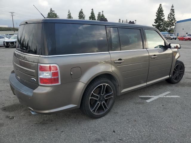 2FMGK5C84EBD43905 - 2014 FORD FLEX SEL CHARCOAL photo 3