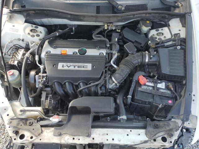 JHMCP26459C013402 - 2009 HONDA ACCORD LXP WHITE photo 11