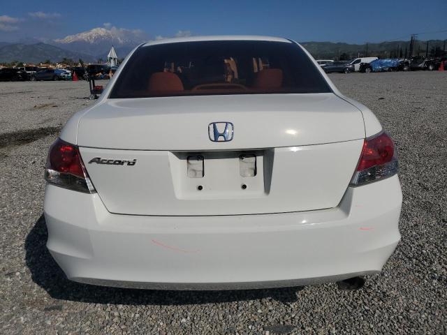 JHMCP26459C013402 - 2009 HONDA ACCORD LXP WHITE photo 6