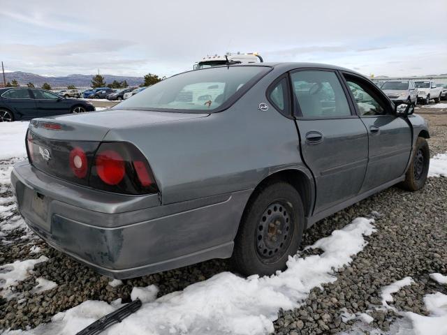 2G1WF52E859191445 - 2005 CHEVROLET IMPALA GRAY photo 3