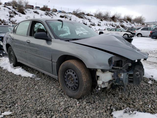 2G1WF52E859191445 - 2005 CHEVROLET IMPALA GRAY photo 4