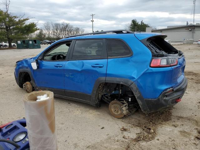 1C4PJMBX5MD236669 - 2021 JEEP CHEROKEE TRAILHAWK BLUE photo 2