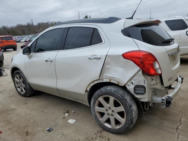 KL4CJGSB8EB564454 - 2014 BUICK ENCORE WHITE photo 2