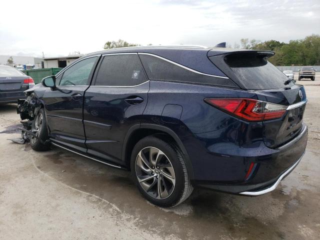 JTJGZKCA1J2008390 - 2018 LEXUS RX 350 L BLUE photo 2