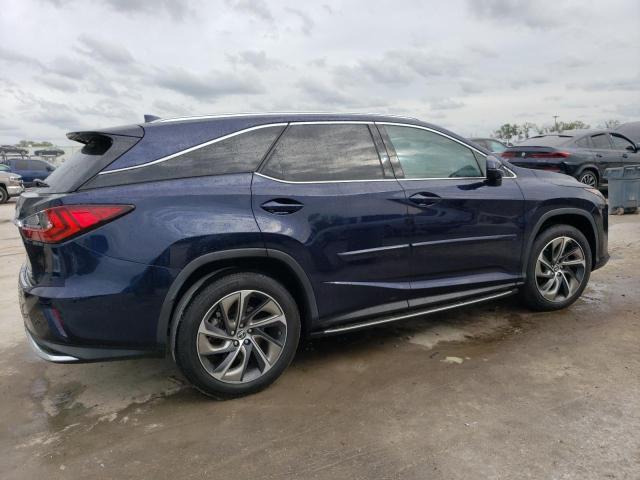 JTJGZKCA1J2008390 - 2018 LEXUS RX 350 L BLUE photo 3