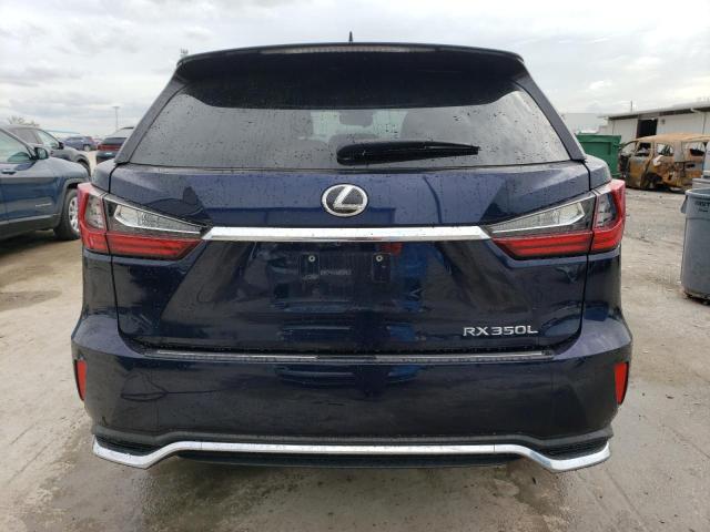 JTJGZKCA1J2008390 - 2018 LEXUS RX 350 L BLUE photo 6