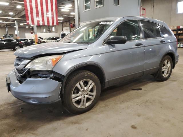 3CZRE4H59AG705094 - 2010 HONDA CR-V EX BLUE photo 1