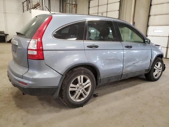 3CZRE4H59AG705094 - 2010 HONDA CR-V EX BLUE photo 3