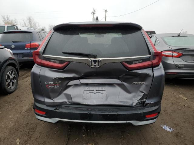 2HKRW2H81NH644600 - 2022 HONDA CR-V EXL BLUE photo 6