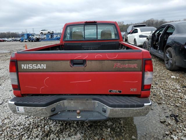 1N6DD21SXWC319198 - 1998 NISSAN FRONTIER XE RED photo 6