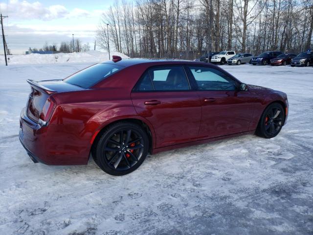 2C3CCAPJ0PH501814 - 2023 CHRYSLER 300C BURGUNDY photo 3