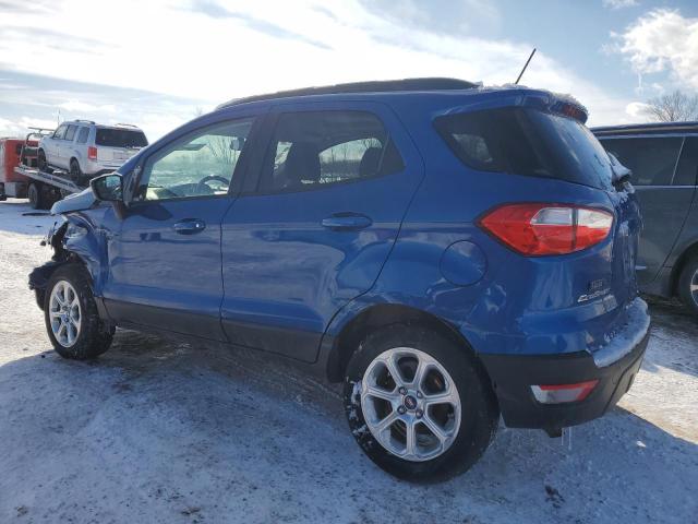 MAJ6P1UL4JC227228 - 2018 FORD ECOSPORT SE Blau Foto 2