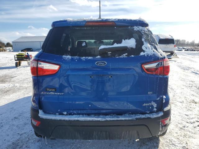 MAJ6P1UL4JC227228 - 2018 FORD ECOSPORT SE Blau Foto 6