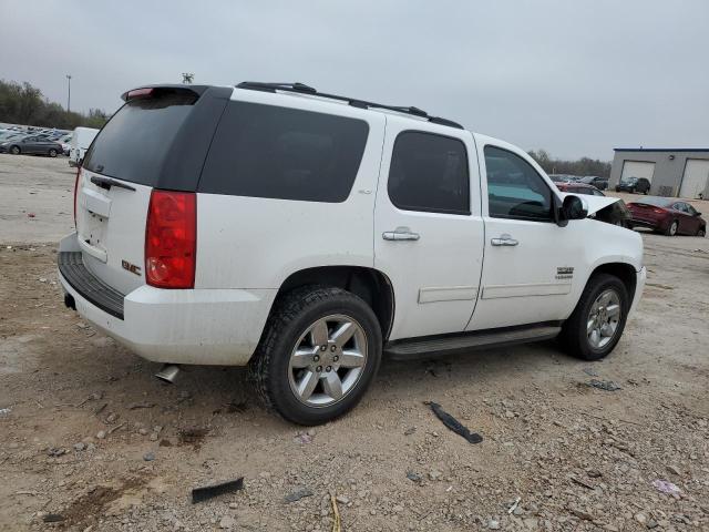 1GKUCCE05AR193444 - 2010 GMC YUKON SLT WHITE photo 3