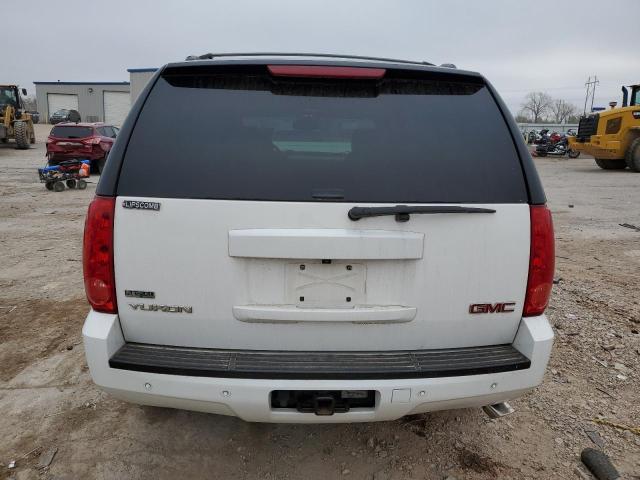 1GKUCCE05AR193444 - 2010 GMC YUKON SLT WHITE photo 6