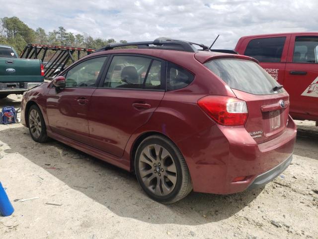 JF1GPAP66G8203860 - 2016 SUBARU IMPREZA SPORT PREMIUM BURGUNDY photo 2