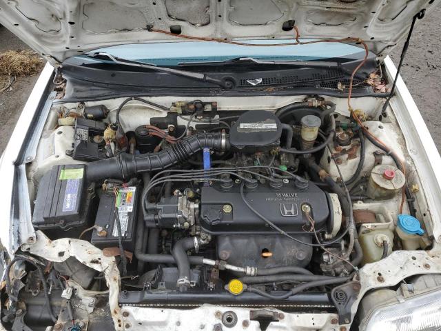 1HGED3649ML016502 - 1991 HONDA CIVIC DX WHITE photo 11