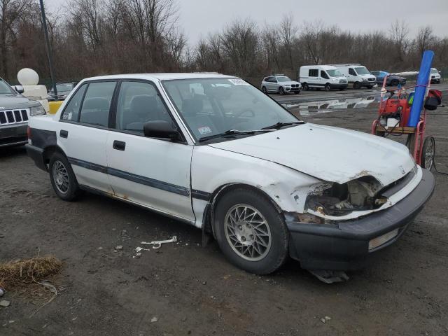 1HGED3649ML016502 - 1991 HONDA CIVIC DX WHITE photo 4