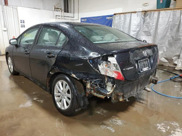 19XFB2F90CE016765 - 2012 HONDA CIVIC EXL Qara foto 2