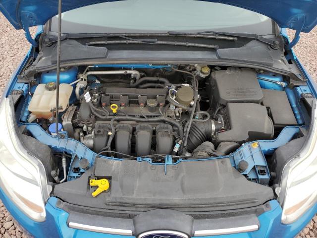 1FADP3F20EL210648 - 2014 FORD FOCUS SE BLUE photo 11