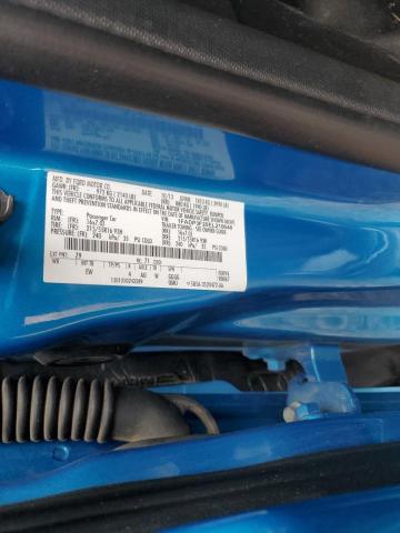 1FADP3F20EL210648 - 2014 FORD FOCUS SE BLUE photo 12