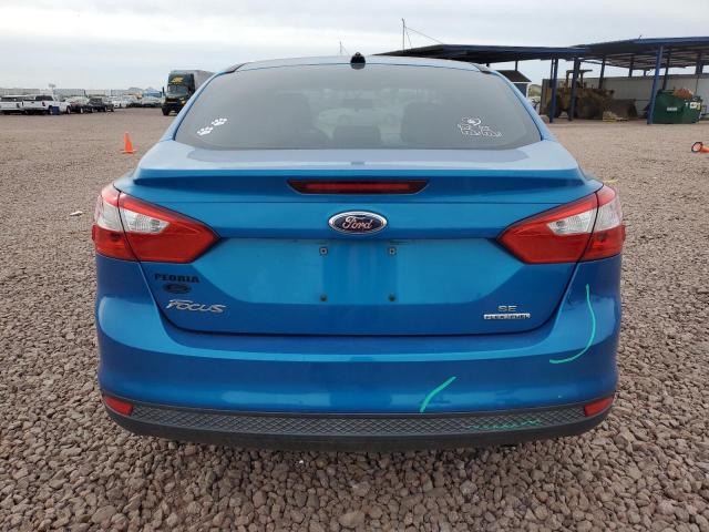 1FADP3F20EL210648 - 2014 FORD FOCUS SE BLUE photo 6