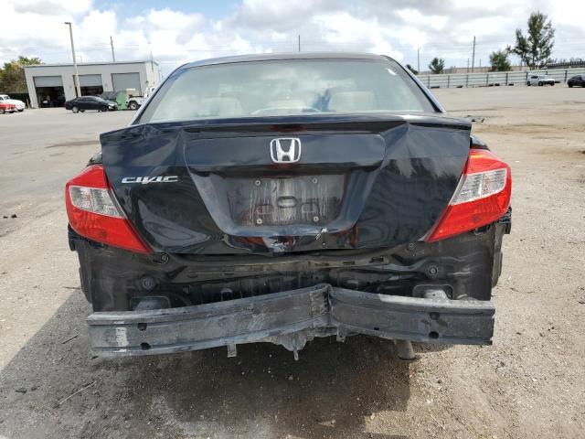 2HGFB2F56CH331315 - 2012 HONDA CIVIC LX BLACK photo 6