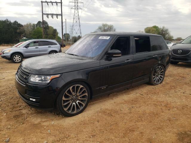 SALGV3TF9EA161054 - 2014 LAND ROVER RANGE ROVE AUTOBIOGRAPHY BLACK photo 1