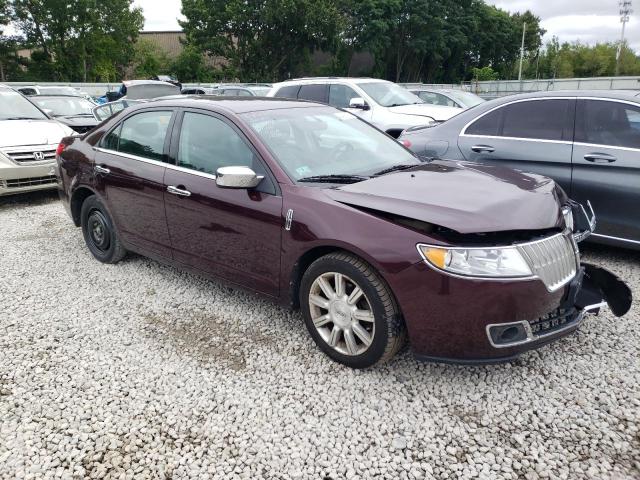 3LNHL2GC1CR821162 - 2012 LINCOLN MKZ BURGUNDY photo 4