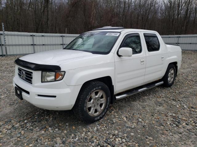 2HJYK16518H542569 - 2008 HONDA RIDGELINE RTL WHITE photo 1