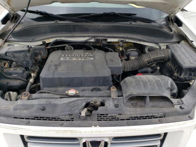 2HJYK16518H542569 - 2008 HONDA RIDGELINE RTL WHITE photo 11