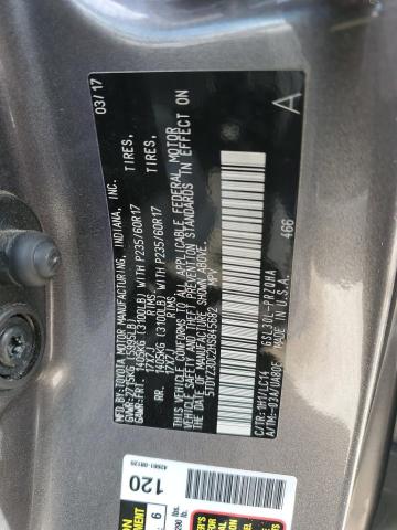 5TDYZ3DC2HS845682 - 2017 TOYOTA SIENNA XLE SILVER photo 13