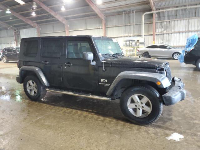 1J4GB39127L131391 - 2007 JEEP WRANGLER X BLACK photo 4