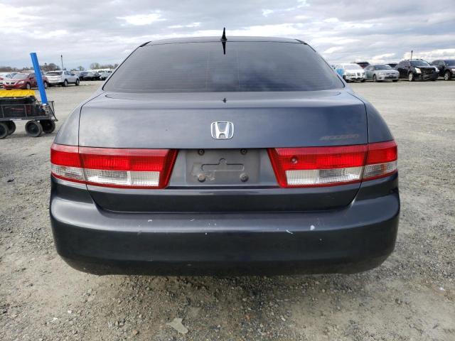 1HGCM56623A095087 - 2003 HONDA ACCORD EX GRAY photo 6