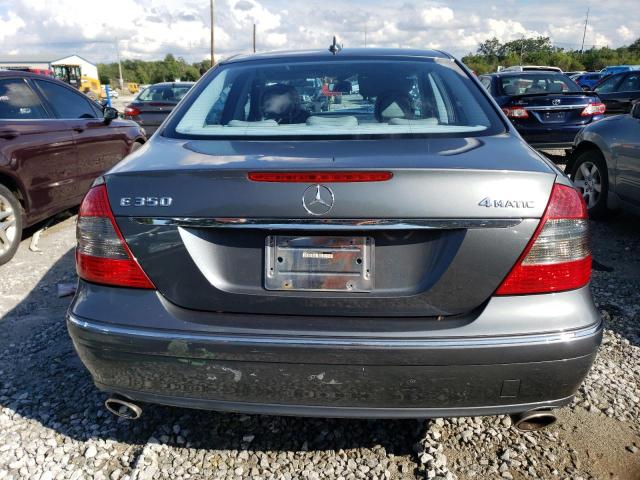 WDBUF87X48B265049 - 2008 MERCEDES-BENZ E 350 4MATIC GRAY photo 6