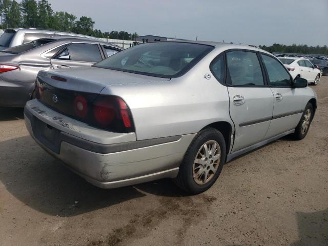 2G1WF52E149344150 - 2004 CHEVROLET IMPALA SILVER photo 3