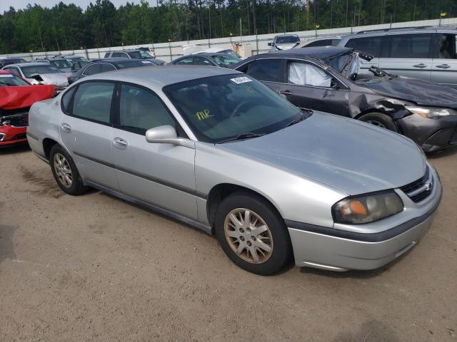 2G1WF52E149344150 - 2004 CHEVROLET IMPALA SILVER photo 4