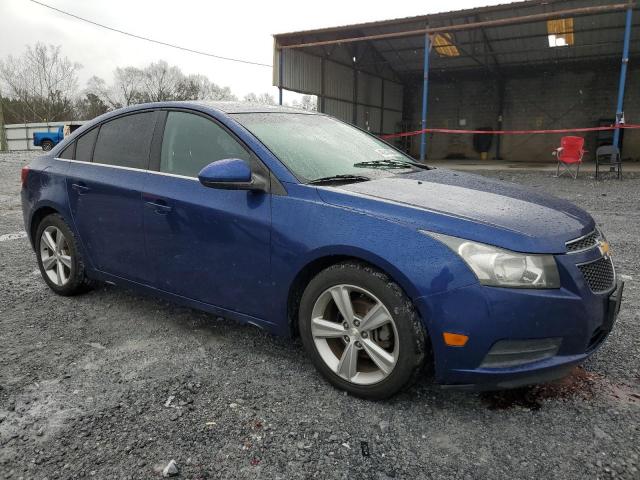 1G1PG5SC0C7345953 - 2012 CHEVROLET CRUZE LT BLUE photo 4