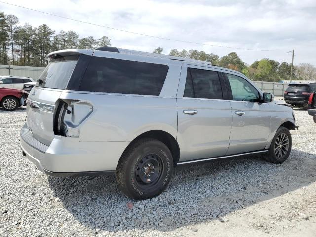 1FMJK1KT1MEA09807 - 2021 FORD EXPEDITION MAX LIMITED SILVER photo 3