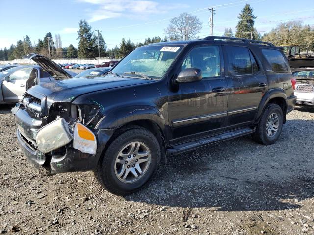 5TDBT48A16S276150 - 2006 TOYOTA SEQUOIA LIMITED BLACK photo 1