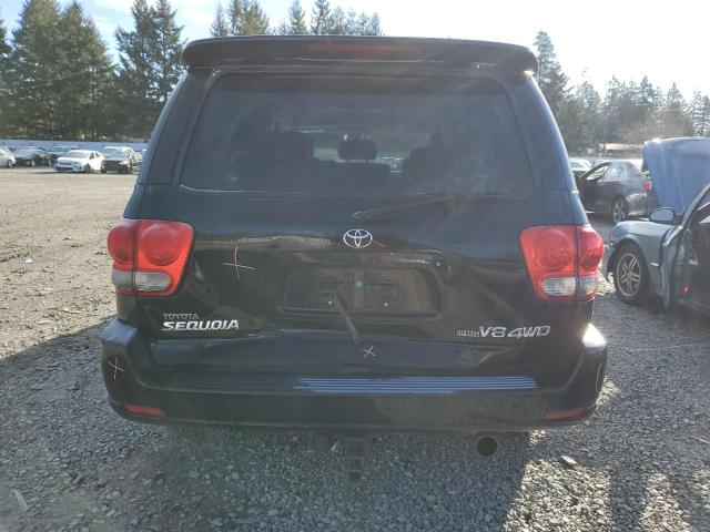 5TDBT48A16S276150 - 2006 TOYOTA SEQUOIA LIMITED BLACK photo 6