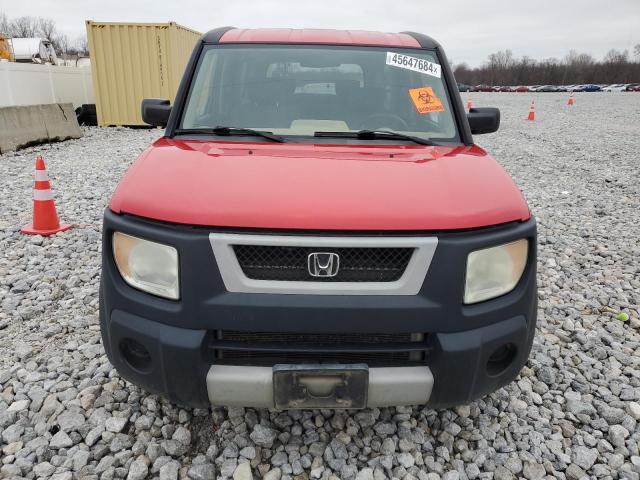 5J6YH28675L028779 - 2005 HONDA ELEMENT EX RED photo 5